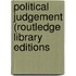 Political Judgement (Routledge Library Editions