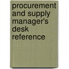 Procurement And Supply Manager's Desk Reference door John Semanik