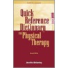 Quick Reference Dictionary For Physical Therapy door Karen Jacobs