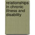 Relationships in Chronic Illness and Disability