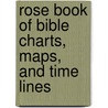 Rose Book of Bible Charts, Maps, and Time Lines by Unknown