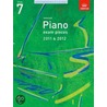 Selected Piano Exam Pieces 2011 & 2012, Grade 7 door Onbekend