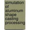 Simulation Of Aluminum Shape Casting Processing by Wei Wang