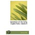 Specimens Of The Early English Poets, Volume Ii