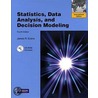 Statistics, Data Analysis And Decision Modeling by James R. Evans