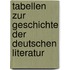 Tabellen Zur Geschichte Der Deutschen Literatur