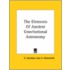 The Elements Of Ancient Gravitational Astronomy
