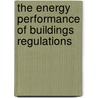 The Energy Performance Of Buildings Regulations door Tso