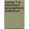 Volume 7 of Bibliotheca Geographorum Arabicorum by A. Mad Umar Ibn Ibn Rustah