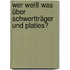 Wer weiß was über Schwertträger und Platies?