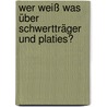 Wer weiß was über Schwertträger und Platies? door Helmut Stallknecht