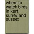 Where To Watch Birds In Kent, Surrey And Sussex