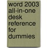 Word 2003 All-In-One Desk Reference For Dummies door Doug Lowe