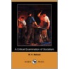 A Critical Examination Of Socialism (Dodo Press) by William Hurrell Mallock