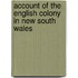 Account of the English Colony in New South Wales