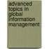 Advanced Topics In Global Information Management