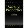 Advances in Chemical Physics, Surface Properties by Jenny Rice