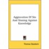 Aggravation Of Sin And Sinning Against Knowledge
