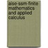 Aise-Ssm-Finite Mathematics And Applied Calculus