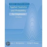 Applied Statistics And Probability For Engineers by George C. Runger