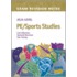 As/A-Level Pe/Sports Studies Exam Revision Notes