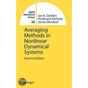 Averaging Methods In Nonlinear Dynamical Systems door Jan Sanders