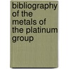 Bibliography of the Metals of the Platinum Group by James Lewis Howe