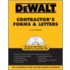 Dewalt Contractor's Forms & Letters [with Cdrom]