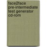 Face2face Pre-intermediate Test Generator Cd-rom door Sarah Ackroyd