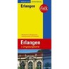 Falk Stadtplan Extra Erlangen mit Umgebungskarte by Unknown