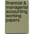 Financial & Managerial Accounting Working Papers