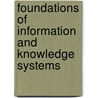 Foundations of Information and Knowledge Systems door Thomas Eiter