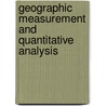 Geographic Measurement And Quantitative Analysis by Robert Earickson