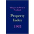 Glasgow And West Of Scotland Property Index 1903