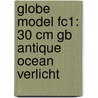 Globe Model Fc1: 30 Cm Gb Antique Ocean Verlicht by Atmosphere Globes