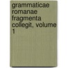 Grammaticae Romanae Fragmenta Collegit, Volume 1 by . Anonymous