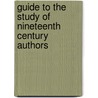 Guide to the Study of Nineteenth Century Authors by Louise Manning Hodgkins