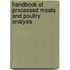 Handbook of Processed Meats and Poultry Analysis