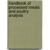 Handbook of Processed Meats and Poultry Analysis door Leo M.L. Nollet