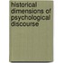 Historical Dimensions of Psychological Discourse
