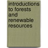 Introductions to Forests and Renewable Resources door Grant W. Sharpe