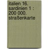 Italien 16. Sardinien 1 : 200 000. Straßenkarte by Unknown