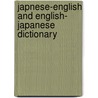 Japnese-English and English- Japanese Dictionary by Jc Hepburn