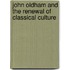 John Oldham And The Renewal Of Classical Culture