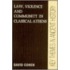Law, Violence, and Community in Classical Athens