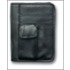 Leather-Look(Tm) Black With Exterior Pockets Med