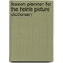 Lesson Planner For The Heinle Picture Dictionary