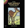 Little Baby Animals Stained Glass Colouring Book door John Green