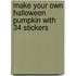 Make Your Own Halloween Pumpkin With 34 Stickers
