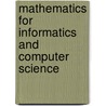 Mathematics For Informatics And Computer Science door Pierre Audibert